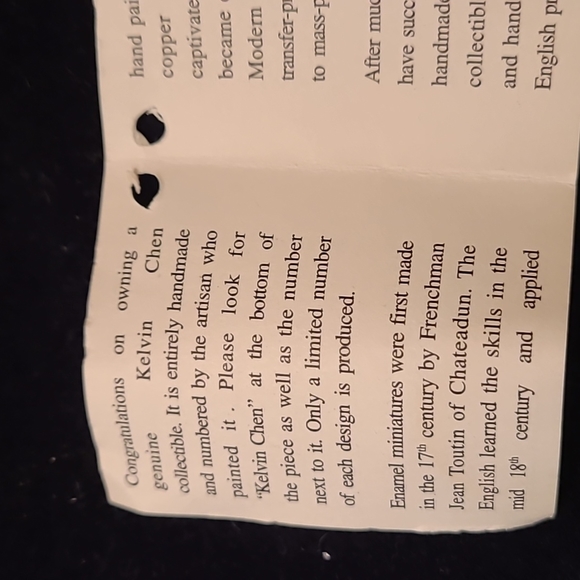 Collectible Miniature Teapot - Picture 5 of 7